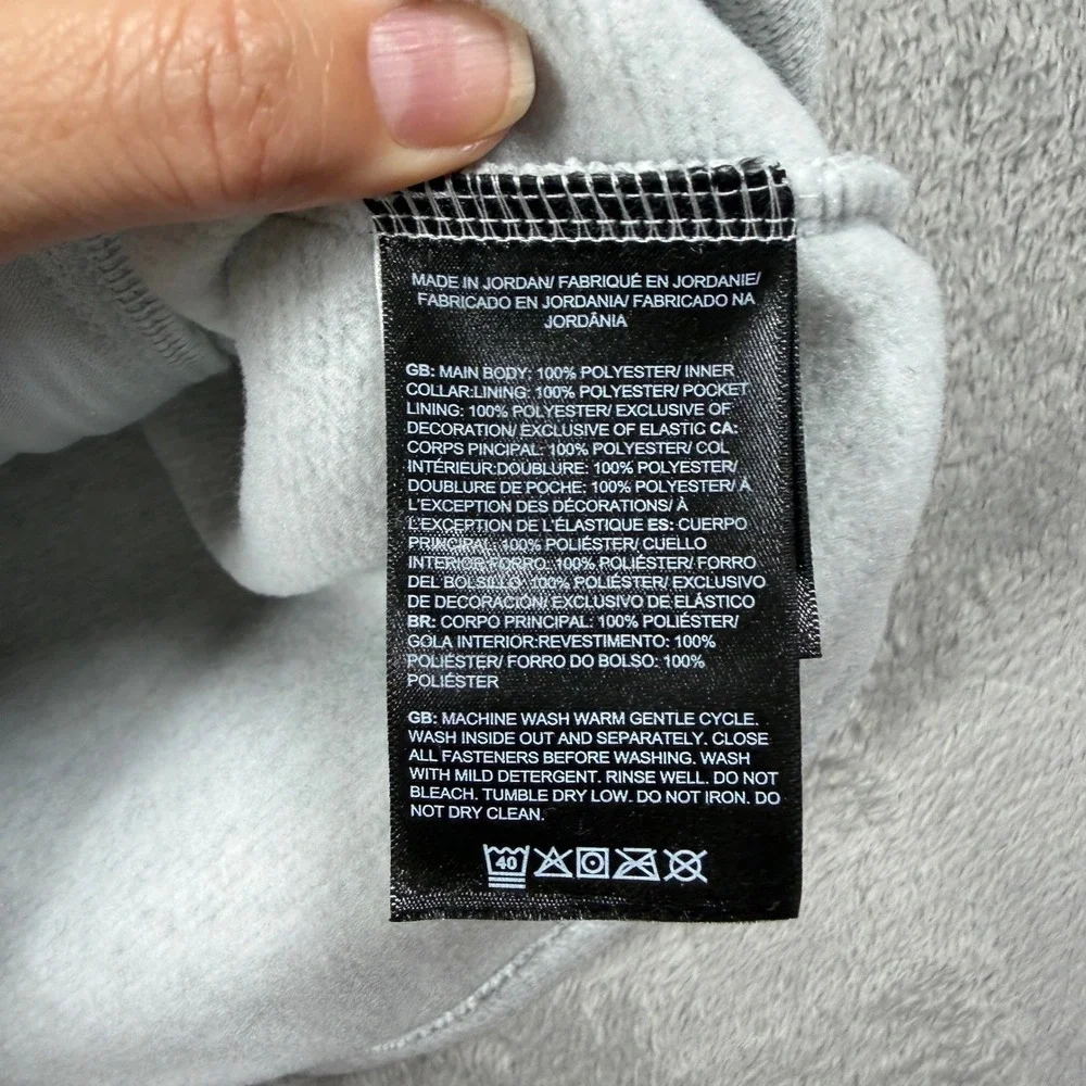 The North Face Gordon Lyons Full Zip Vest Mens Small Grey Fleece NF0A87RM NWT
